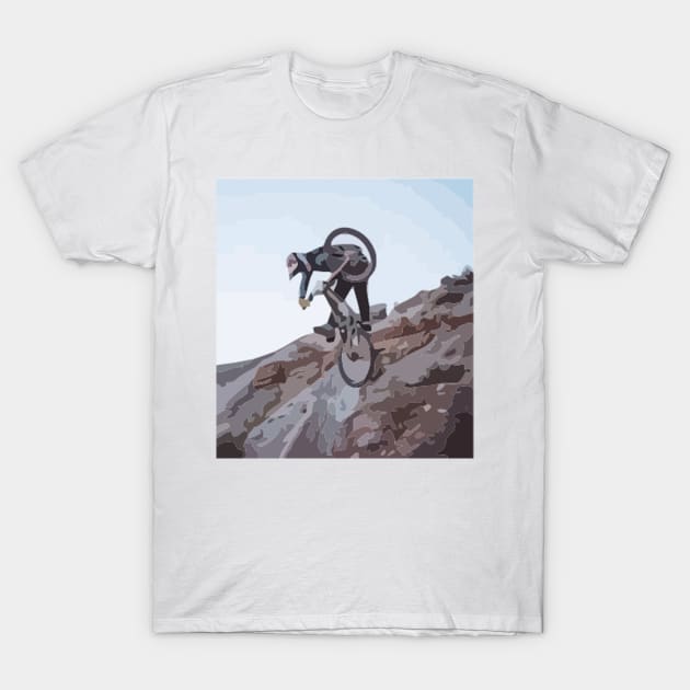 Emil Johansson Inverted Table Painting T-Shirt by gktb